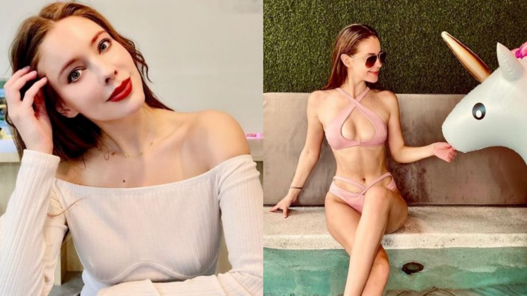 ▲安妮奉上比基尼福利。（圖／安妮IG）