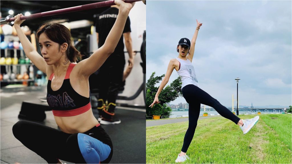 ▲陳庭妮體重增加10公斤，身型卻沒有走樣，最大的關鍵就是保持高強度的運動量，並且「增加身體的肌肉量」。（圖／VOGUE提供）