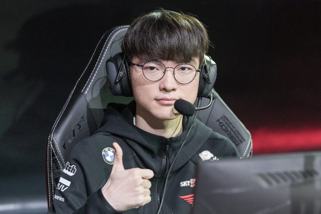 韓國亞運電競《英雄聯盟》代表隊靈魂人物「Faker」李相赫，在四強並未出賽。（圖／資料照）