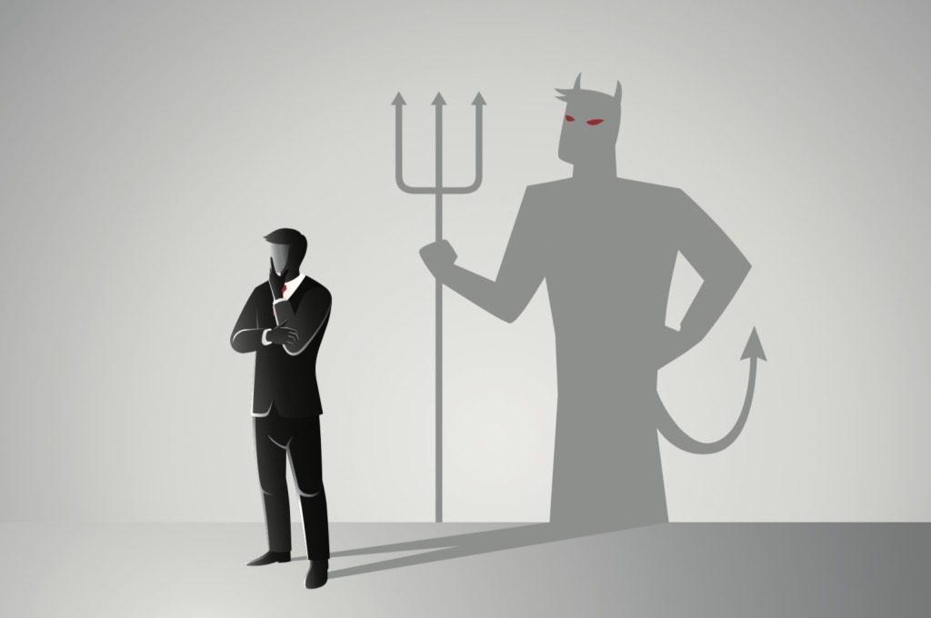 反觀真實社會中的「惡鬼」，最可怕的莫過於人性！（示意圖／shutterstock）