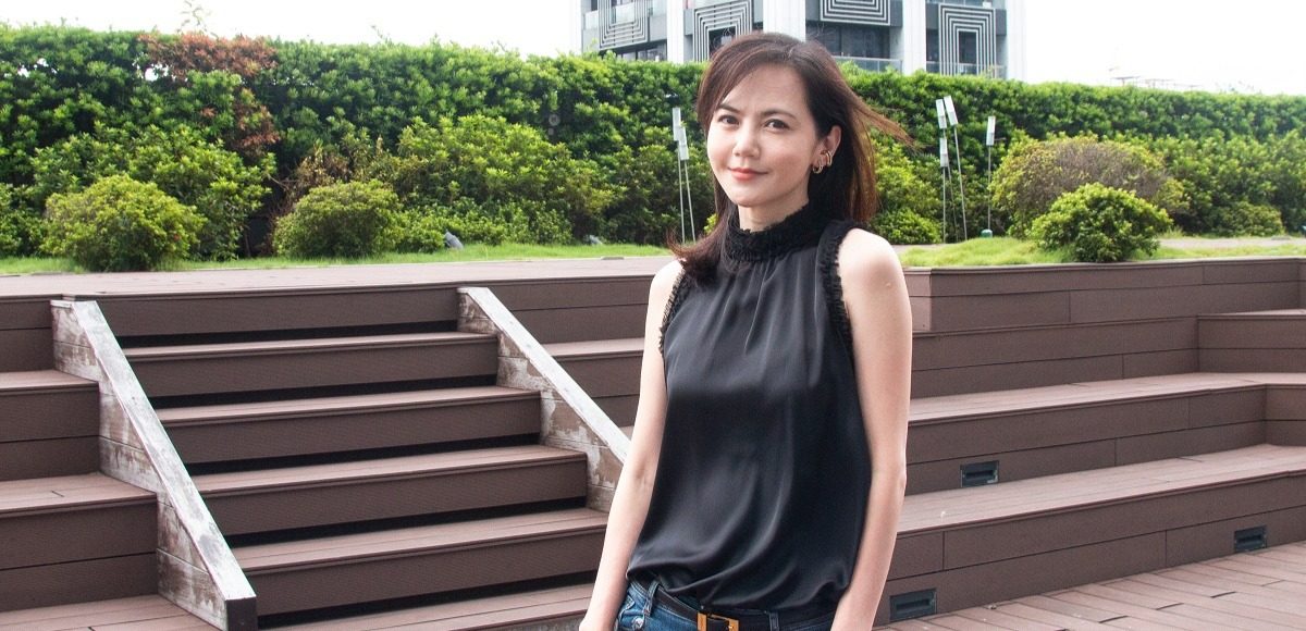 ▲簡沛恩熱愛挑戰新鮮事物，40歲後決心淡出螢光幕，專心創業投資。（圖／朱永強攝影）