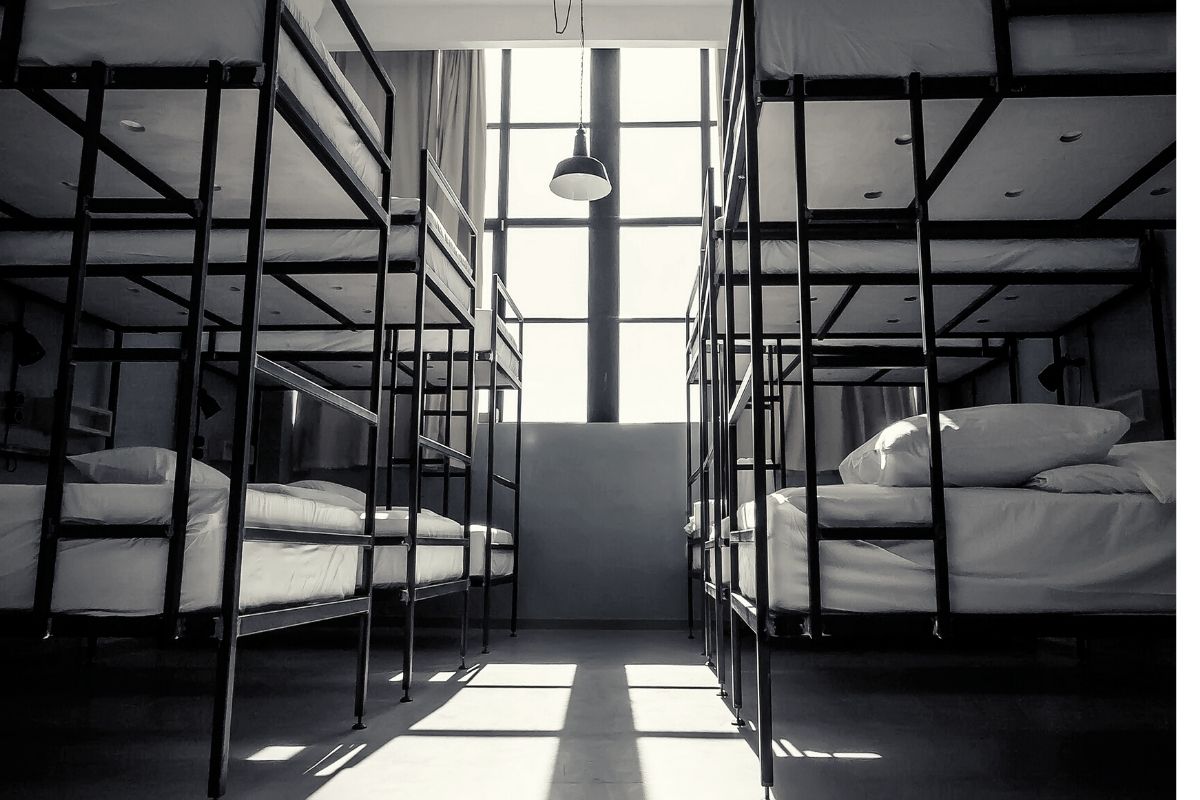 ▲住宿舍時為了保有隱私，不少人都會買床簾來遮擋視線。（示意圖／shutterstock）