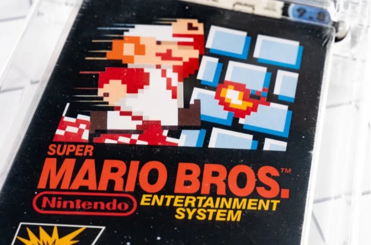 遊戲拍賣紀錄再刷新！未開封NES《超級瑪利歐兄弟》200萬美元成交
