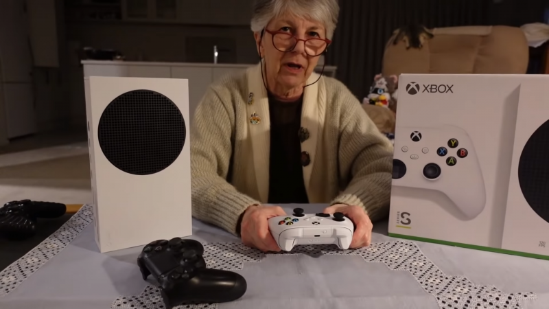 奶奶級玩家分享人生第一台Xbox：想在上面玩《上古卷軸6》
