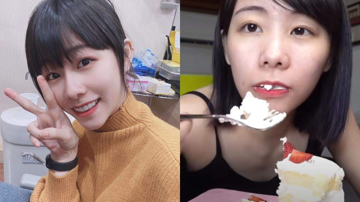 ▲大胃王路路坦承有疑似厭食症症狀。（圖／路路IG、YouTube）