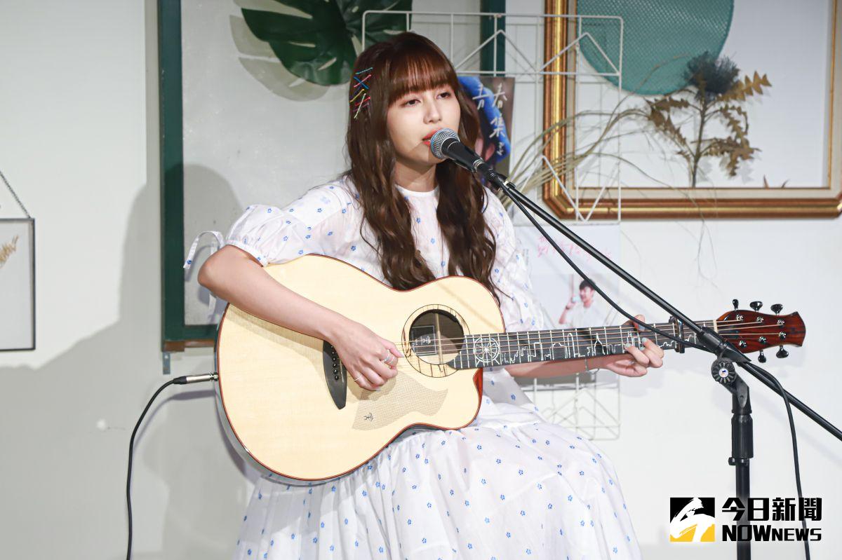 ▲琳誼分享師兄五月天阿信傳授的出道技巧。（圖／記者葉政勳攝, 2021.09.01）