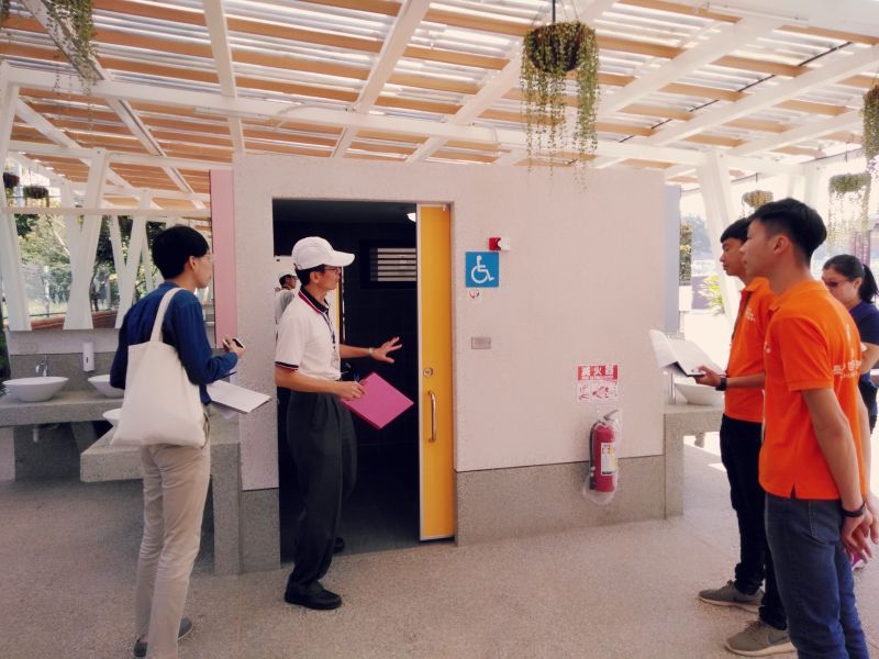 ▲台中市率全國先河,首創性別友善環境評核機制,圖為花博外埔園區進行複評。(圖/中市社會局提供)