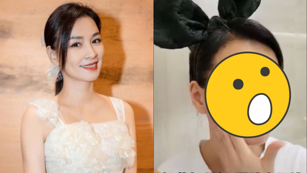 ▲半百張庭卸妝影片引起熱議。（圖／張庭微博）