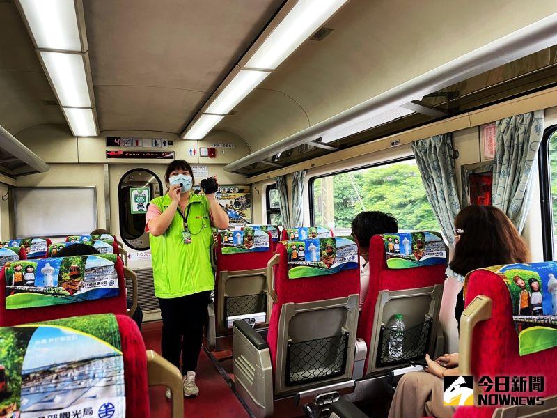 ▲郵輪式列車客製化旅程，沿途火車可以慢速欣賞美景，還有專業領隊解說。（圖／記者劉雅文拍攝）