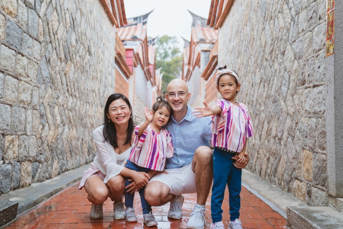 ▲吳鳳認為最好的教育方式就是讓孩子快樂成長。(圖/吳鳳提供)