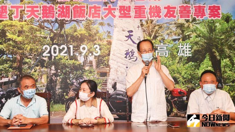 ▲大型重機騎士跨夜住宿有一定的要求,像是重機停放需緊臨住房以求安心等。(圖/記者陳美嘉攝,2021.09.03)