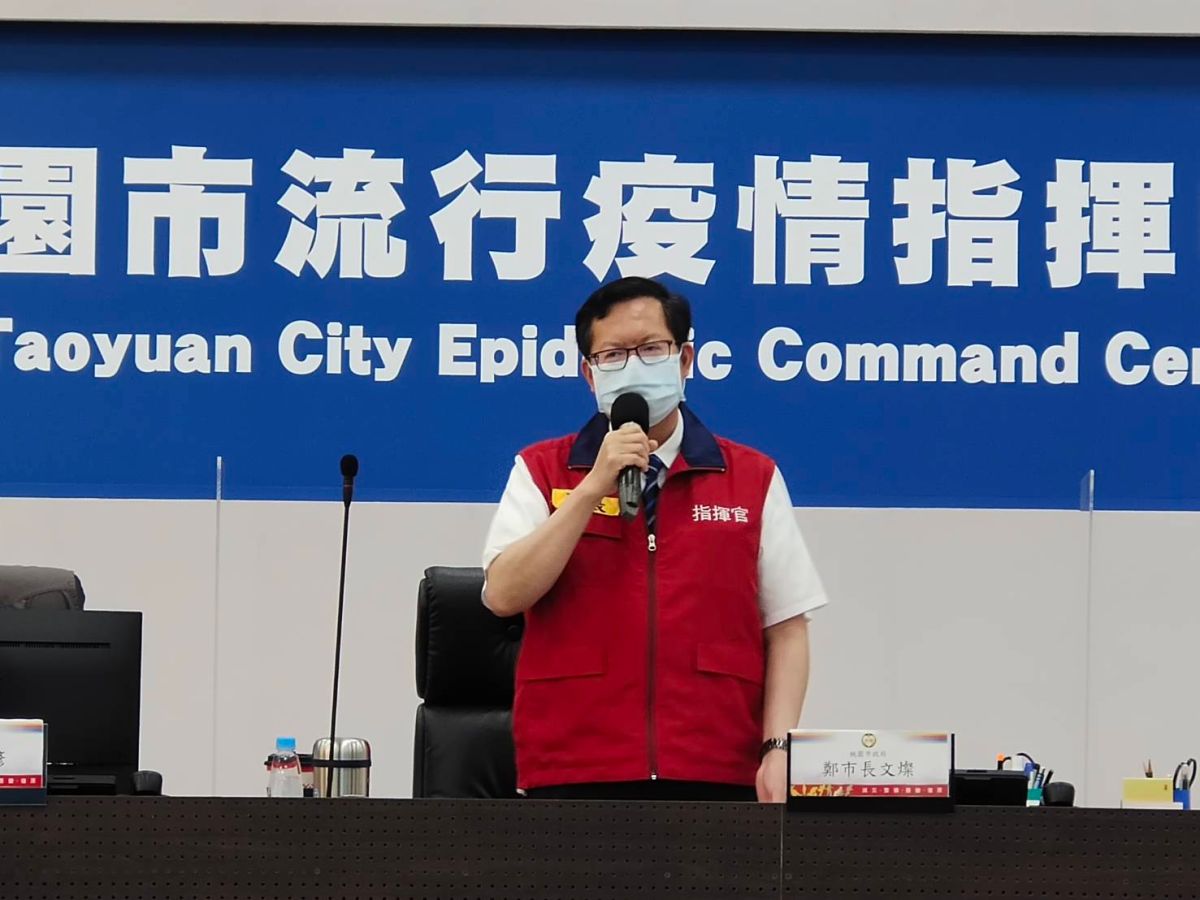 ▲長榮機師兒確診，北科附工全校師生及接觸者和機師公司機組員共2656人PCR採檢結果今天出爐，全為陰性。（圖／桃園市政府提供）