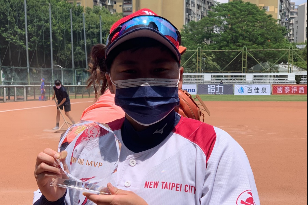 ▲凱撒勇士蘇奕璇。（圖／企聯女壘提供）