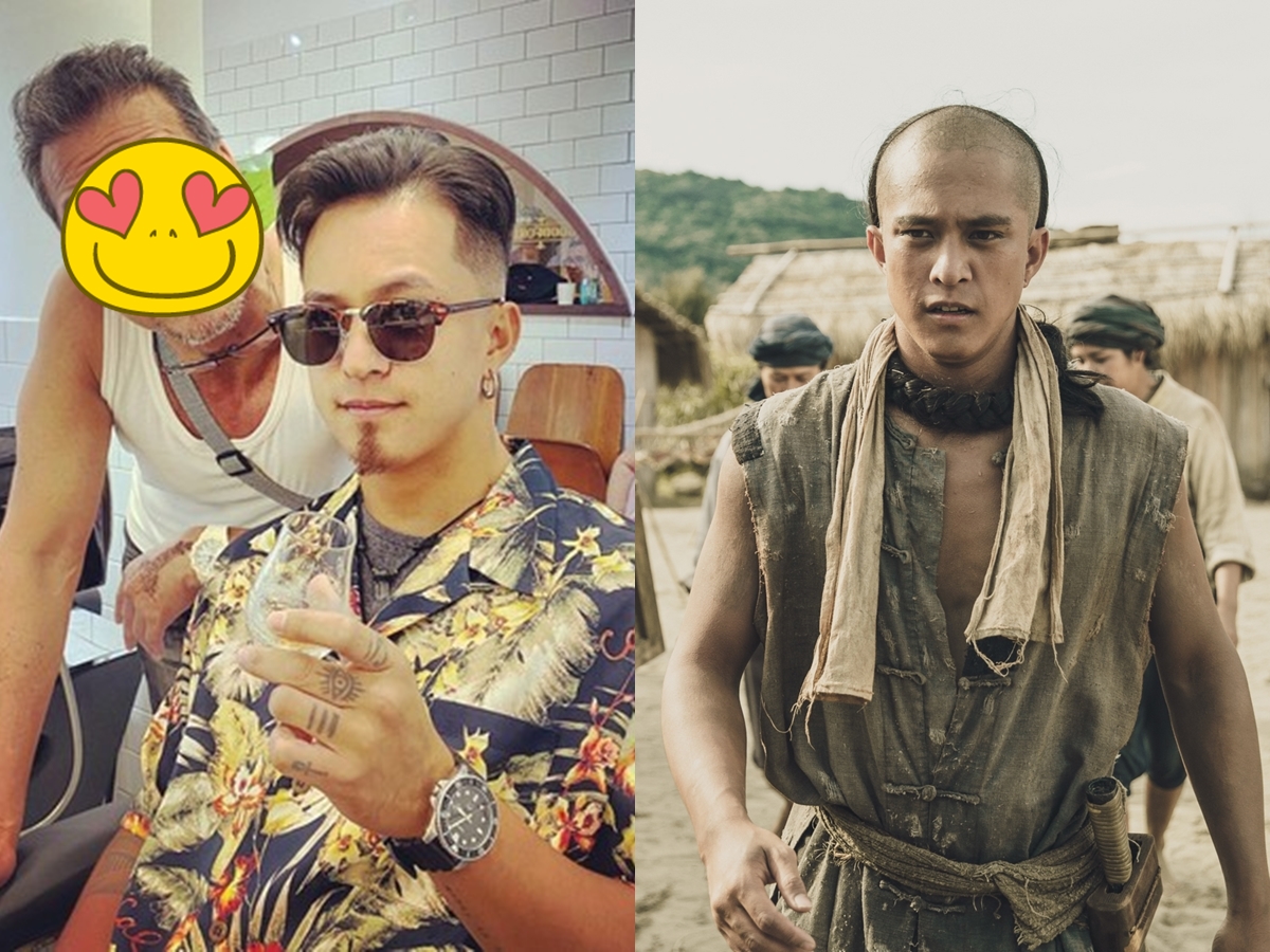 ▲黃遠（右）俊帥五官來自爸爸黃仲崑好基因。（圖／翻攝黃仲崑臉書、公視提供）