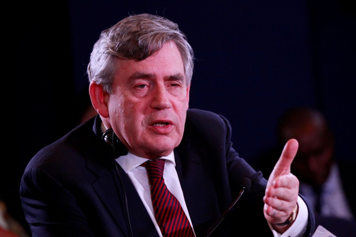 ▲前英國首相布朗（Gordon Brown）指控西方富裕國家，在窮國苦於拿不到充足COVID-19（2019冠狀病毒疾病）疫苗之時，竟然還囤積疫苗，根本是「道德淪喪」。資料照。（圖／美聯社／達志影像）