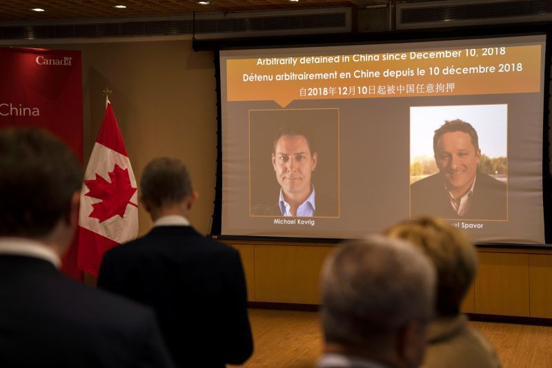 ▲2名加拿大人被控從事間諜活動，並且關押在中國監獄已1000天，要求釋放他們的聲浪持續增加。資料照。（圖／美聯社／達志影像）