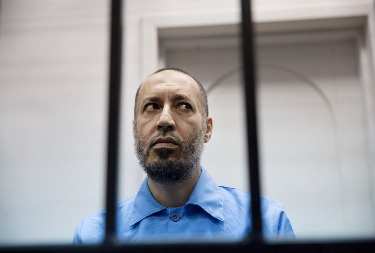 ▲利比亞已故強人領袖格達費（Moamer Kadhafi）於2011年在人民起義中遭推翻殺害。司法部消息人士證實，他的兒子沙迪．格達費（Saadi Kadhafi）已經出獄。（圖／美聯社／達志影像）