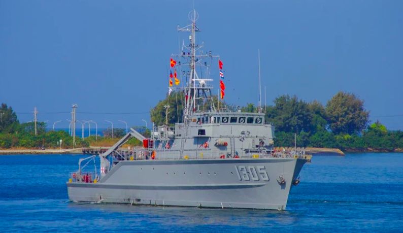 ▲隸屬192艦隊的永順軍艦主要執行獵雷、排雷任何務。（圖／中華民國海軍資訊網）