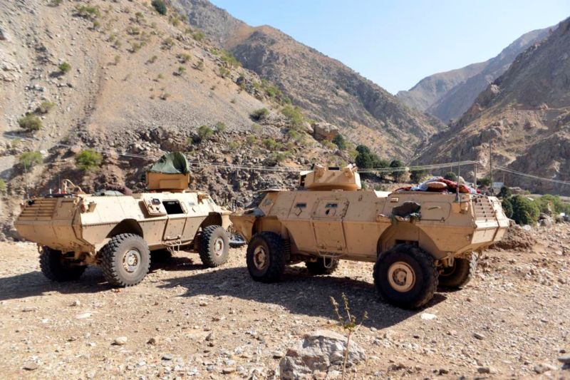 ▲阿富汗武裝組織塔利班6日聲稱，已完全拿下龐吉夏省。圖為8月25日在龐吉夏河谷被目睹的反抗軍裝甲車。（圖／美聯社／達志影像）