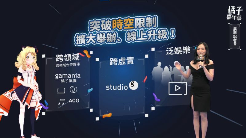 橘子嘉年華暑期版總觀看480萬次 最高同上2萬人開啟新頁
