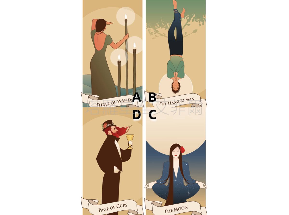 ▲憑直覺選一張塔羅牌，看這個秋天你是否迎來愛情好運。（圖／翻攝自 塔羅牌艾菲爾老師 臉書粉專）