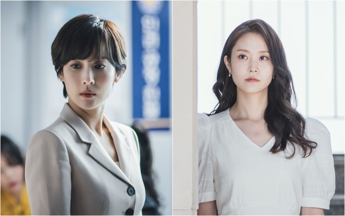 ▲40歲的曹如晶（左）跟25歲朴世珍，劇中都飾演單親媽媽。（圖／愛奇藝國際站、friDay影音）