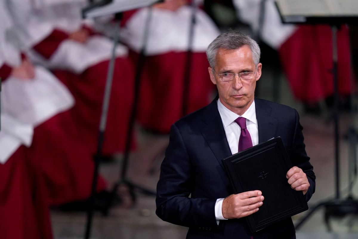 ▲北約秘書長史托騰伯格6日公開呼籲中國，加入國際有關核武的限制條約。資料照。（圖／美聯社／達志影像）