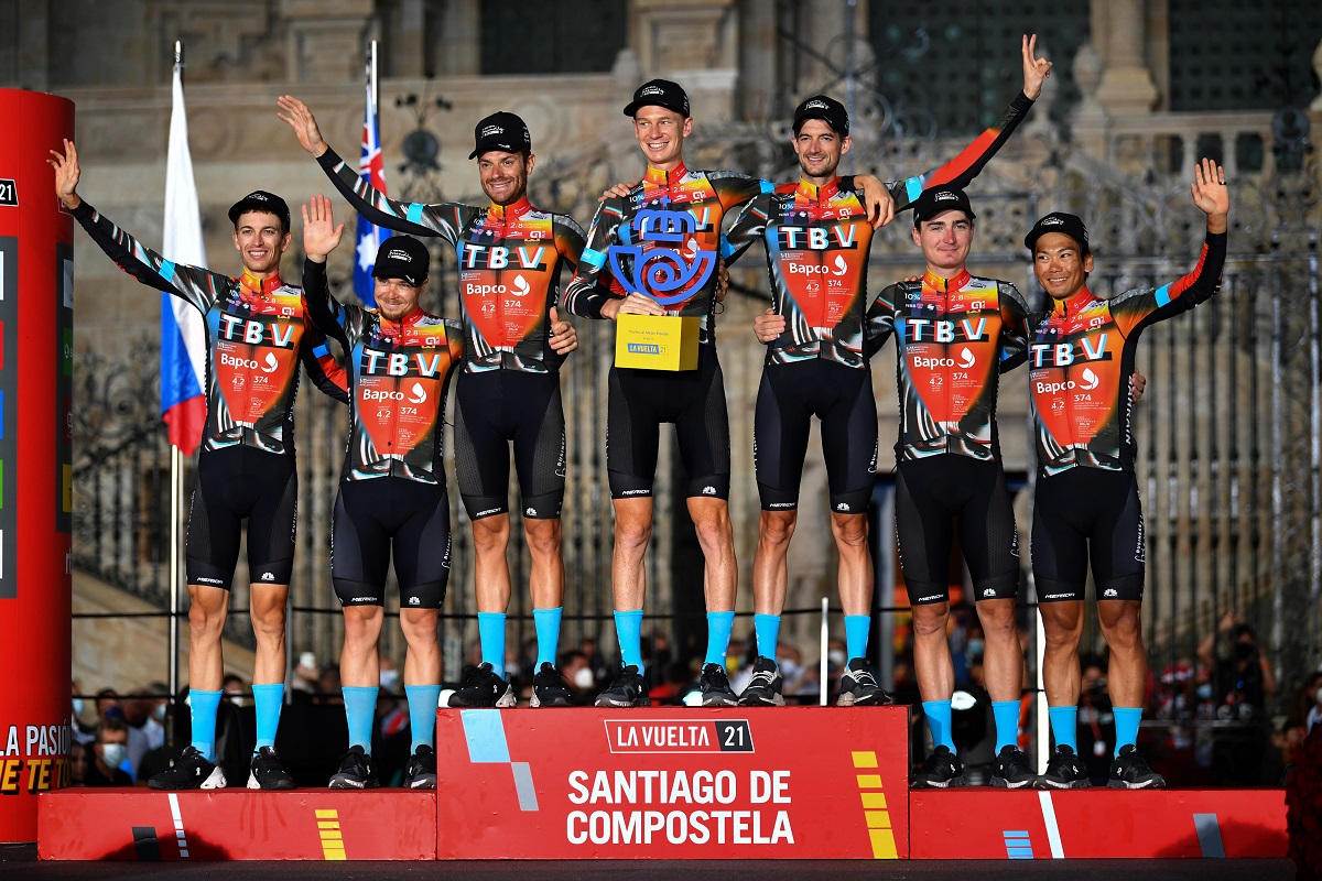 ▲巴林勝利車隊在本屆環西獲得團隊總冠軍榮銜。（圖／美利達自行車提供）