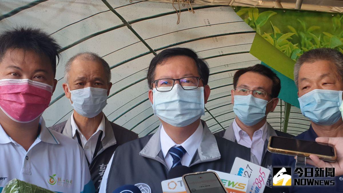 ▲對林智堅拋出的「大新竹」概念是否為了拚選舉，鄭文燦認為是智堅市長為了新竹發展所提出的規劃。（圖／記者李春台攝，2021.09.07）