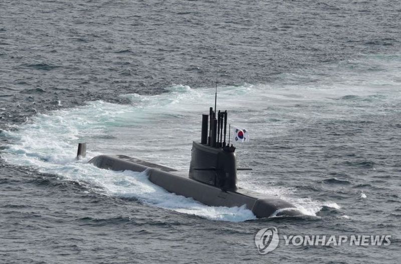 ▲韓國成功試射國產潛艇發射彈道飛彈，成為世界第8個擁有這種武器的國家。（圖／翻攝自《韓聯社》）