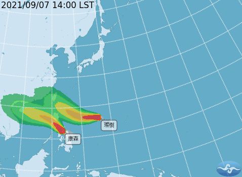 璨樹颱風增為中颱機率高！氣象局：不排除「這天」發海警
