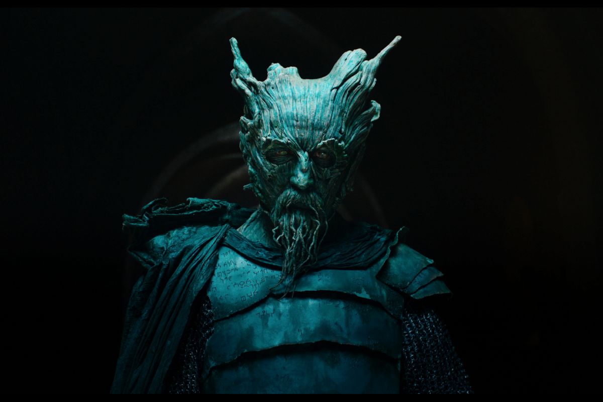 ▲拉爾夫伊內森詮釋綠騎士，特殊化妝讓拍片現場為之震懾。（圖／采昌）