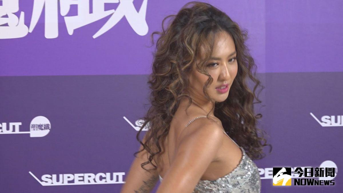 ▲薔薔誇讚男友體力好，透露自己佛系感情觀。（圖／記者王嘉鴻攝）