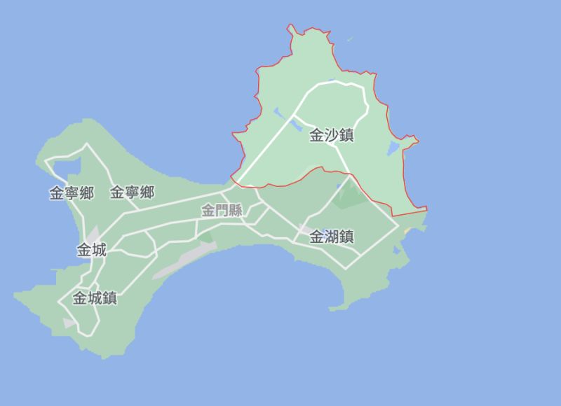 ▲金門金沙鎮何厝村的村民抗議當地的基地台。(圖/翻攝自Google