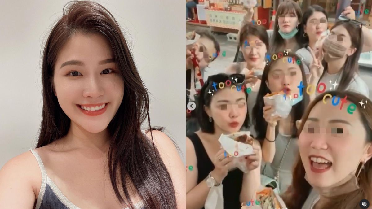 ▲正妹網紅Tiffany（左圖）辦員工旅遊，被質疑沒做好防疫。（圖／weartoeatiff IG）