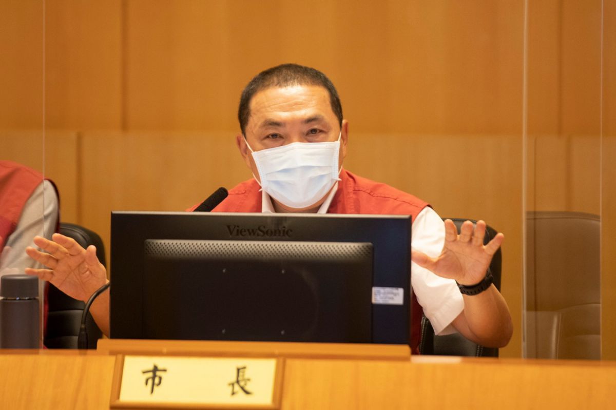 ▲新北市長侯友宜今（8）日表示，境外移入的埃及人士，他的CT值是37.8左右，且已有血清抗體；也在研判他會不會是跟感染源有關係，這部份還要再做進一步的釐清。（圖／新北市政府提供）