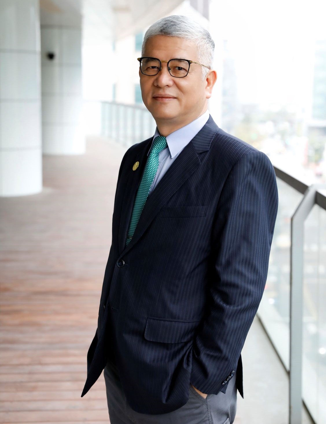 ▲中華智慧運輸協會理事長施義芳表示，短期目標將爭取2026世界大會在台舉辦。（圖／協會提供）