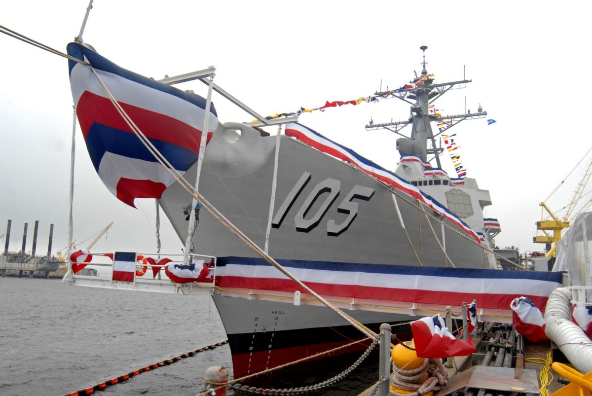 ▲美軍第七艦隊宣布，美國海軍勃克級（Arleigh Burke-class）神盾飛彈驅逐艦「杜威號」（USS Dewey DDG 105）昨天抵達日本橫須賀港，加入第七艦隊作戰陣容。資料照。（圖／美聯社／達志影像）