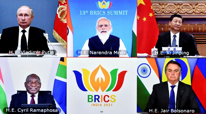 ▲金磚五國（BRICS）昨日召開高峰會議，會中採納「新德里宣言」，對於阿富汗可能成為恐怖主義溫床感到擔憂，強調應加強反恐合作，避免這樣的場景發生。（圖／美聯社／達志影像）
