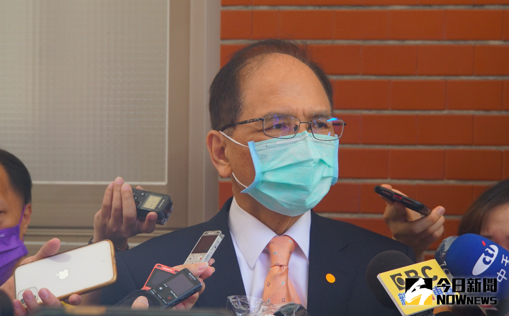 ▲立法院長游錫堃表示，不希望民進黨能永久執政，希望台灣出現強而有力的忠誠反對黨。（圖／記者呂炯昌攝.2021.09.10）