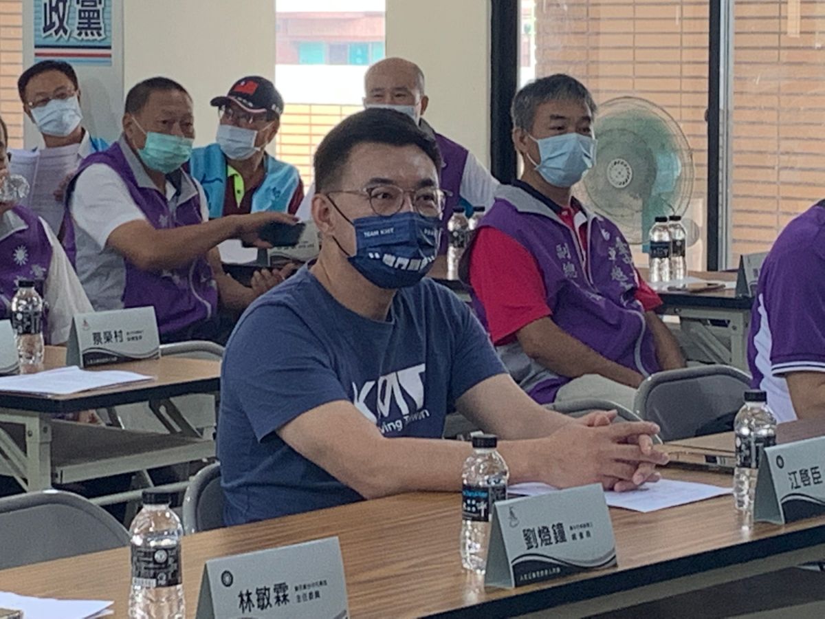 ▲針對「棄江保朱」說法，對此江啟臣表示，他對自己有信心、只有沒信心的人才去操作棄保，這種操作手法相當惡質。(圖／柳榮俊攝2021.9.11)