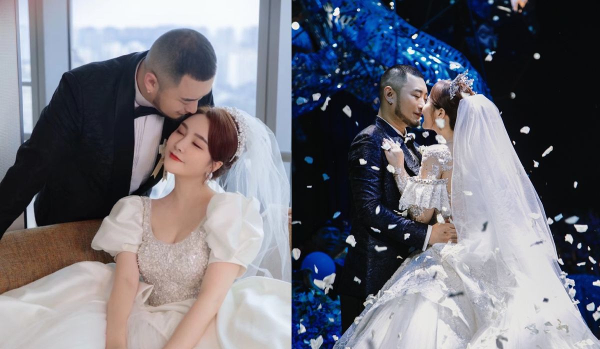 ▲女星江璟兒（右）二次選秀仍紅不起來，直接嫁給娛樂公司CEO當老闆娘。（圖／夏震微博）