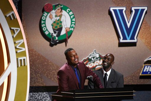 ▲Paul Pierce入選名人堂。（圖／美聯社／達志影像）