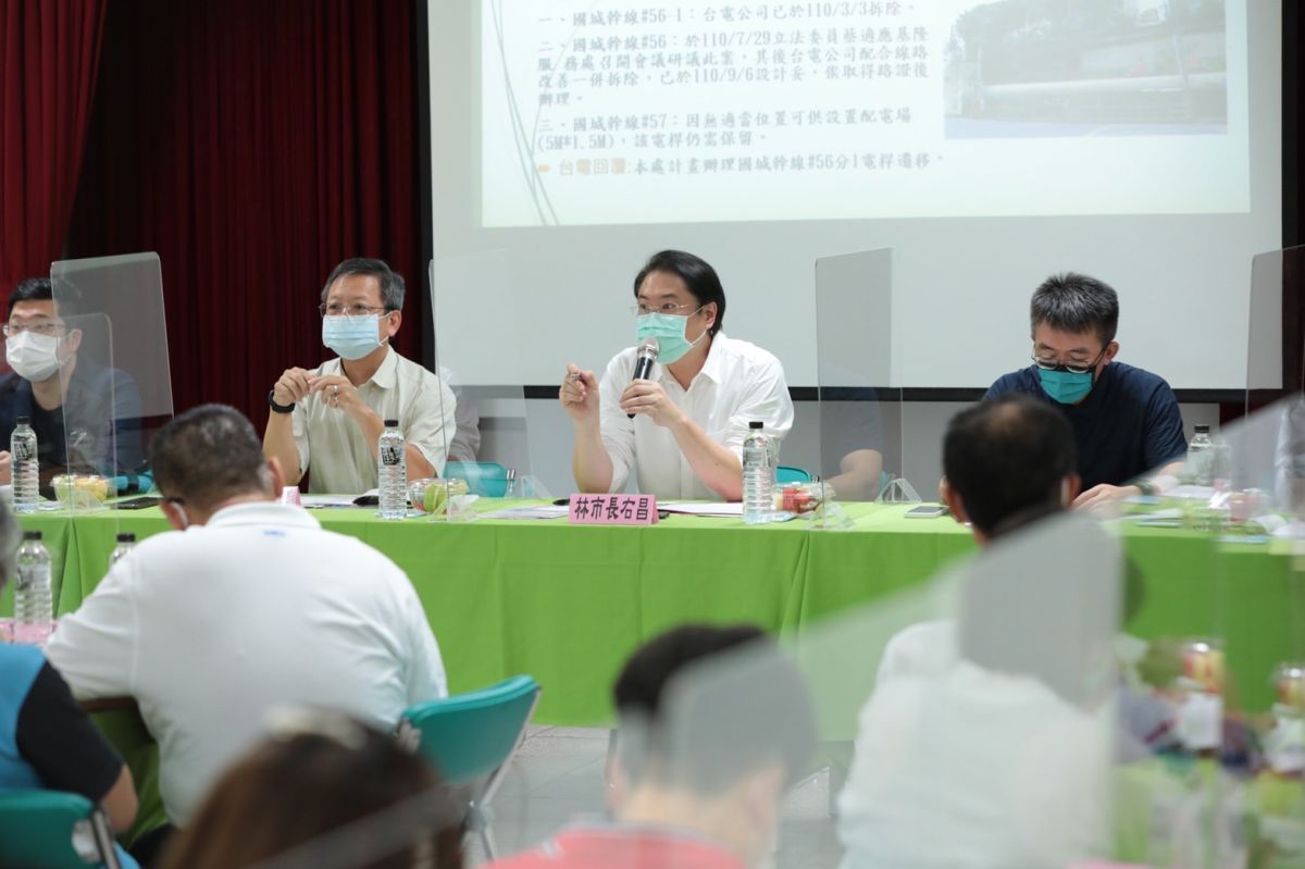 ▲基隆市長林右昌今（13）日在基層座談時指出，希望里長把市府還有待努力，或疏漏的地方都指出來，市府一併解決。（圖／基隆市政府提供）