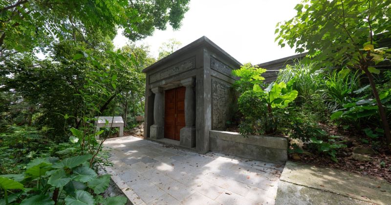 ▲虛擬實境3D環景可放大觀賞市定古蹟「中和瑞穗配水池」細節。(圖/資料照片)