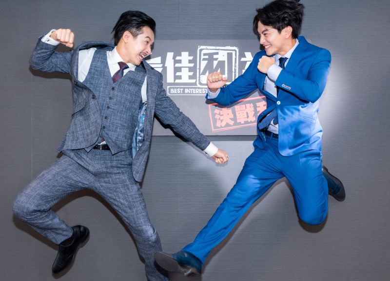 ▲Darren邱凱偉(左起)、楊銘威入圍金鐘獎男配角。(圖/群之噰傳播有限公司)