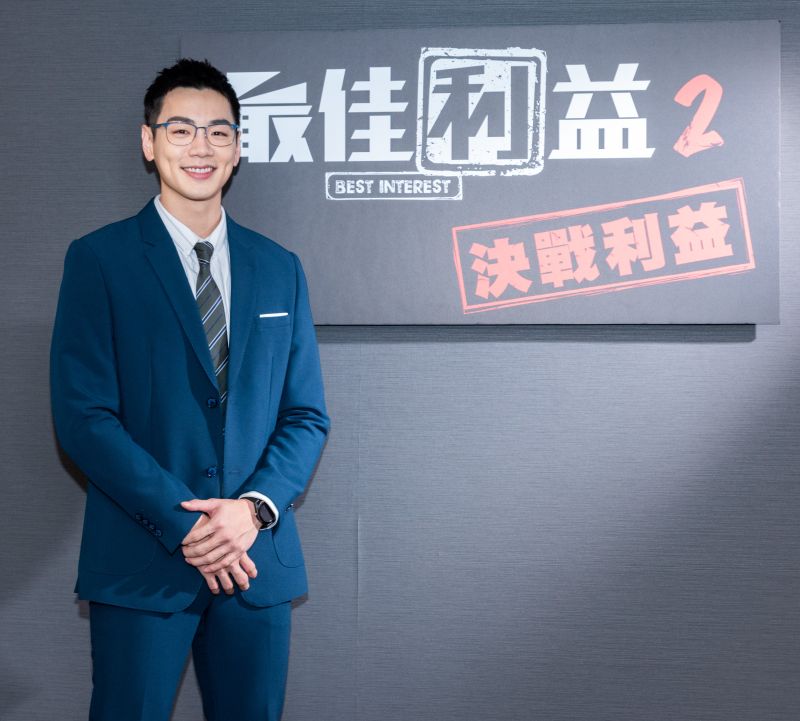 ▲禾浩辰扮演律師壓力大。(圖/群之噰傳播有限公司)