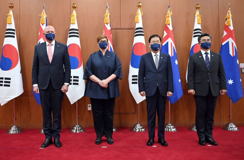顧慮北韓中國　學者：澳韓2+2部長會談保持低調
