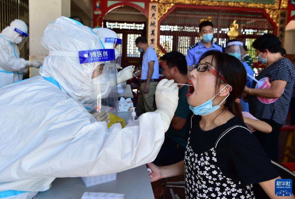 ▲中國這一波2019冠狀病毒疾病（COVID-19）本土疫情持續，官方今天通報，新增43例本土病例，另有19例境外移入確診。（圖／翻攝自《新華社》）