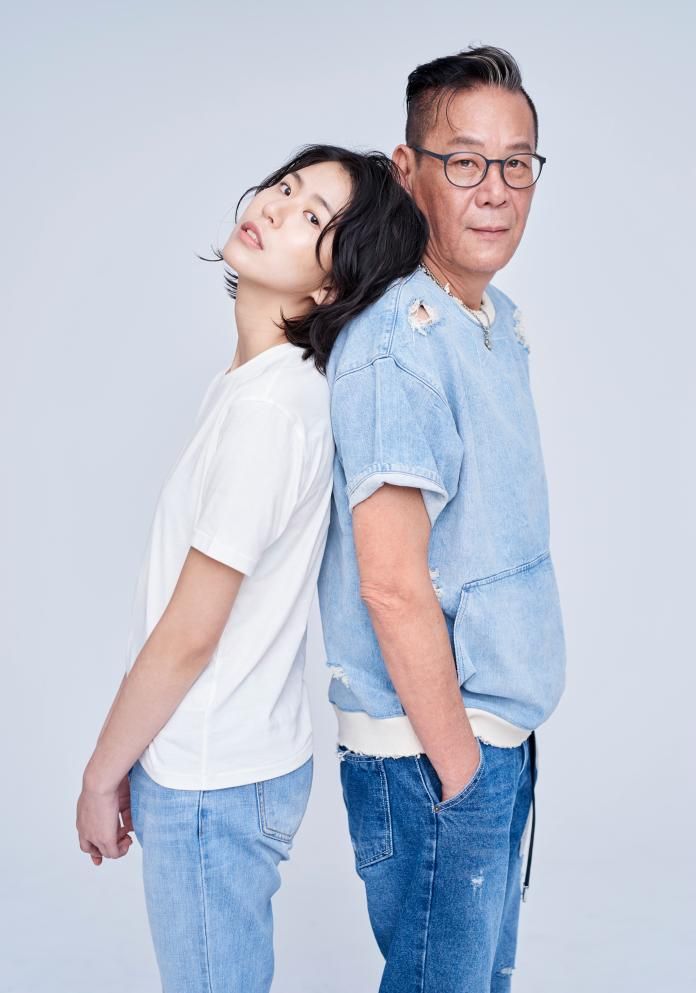 ▲龍劭華(右)與女兒陳璇關係緊密。(圖/寶麗來國際娛樂提供)